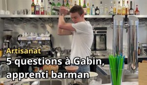 Artisanat : 5 questions à un apprenti barman