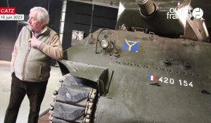VIDEO. Jean Gabin, fusilier marin dans les chars au musée de Catz