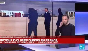 Retour d'Olivier Dubois en France : la reconstruction après la libération