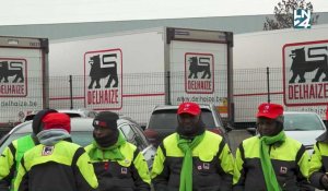 Delhaize: pas d'apaisement des tensions entre syndicats et direction