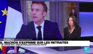 Réforme des retraites : Macron prêt à "endosser l'impopularité"