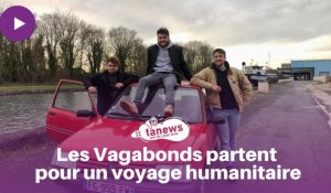 Vincent, Victorien et Thomas vont participer à un projet humanitaire jusqu'en Europe de l'Est
