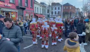 Carnaval de La Louvière 2023 Ambiance sur la place Mansart 