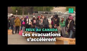 Au Canada, des milliers d’habitants évacués après la fusion de deux énormes incendies