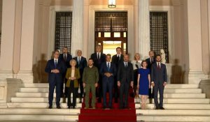 Athènes: les leaders de l'UE, de la Grèce, des Balkans et de l'Ukraine posent pour une photo