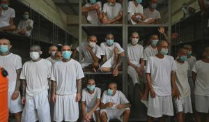 Au Salvador, plus de 12.000 gangsters présumés détenus dans une méga-prison