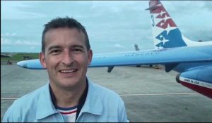 Meeting aérien de Méaulte: interview du capitaine Jayson Troy (Patrouille de France)