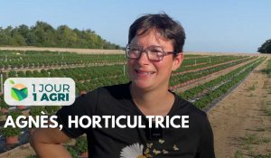 1 jour 1 agri : Agnès, horticultrice à Oger