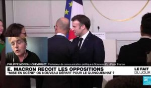 France : Emmanuel Macron reçoit les oppositions