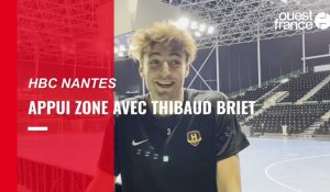 VIDEO. HBC Nantes : Appui Zone avec Thibaud Briet 