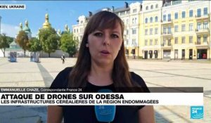 Attaque de drones sur Odessa : les infrastructures céréalières de la région endommagées