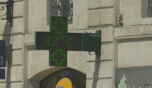 Canicule: le thermomètre affiche les 42°C à Bordeaux