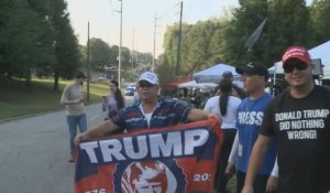 Etats-Unis : les partisans de Trump devant la prison, où l'ex-président est attendu