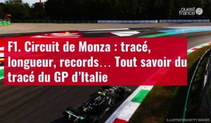 VIDÉO. F1. Circuit de Monza : tracé, longueur, records… Tout savoir du tracé du GP d’Itali