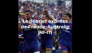 Rugby : Le débrief express de France-Australie (41-17) 