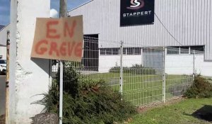 Grève chez Stappert à Soissons
