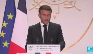 La France se refuse à tout "paternalisme" mais aussi toute "faiblesse" en Afrique, affirme E. Macron