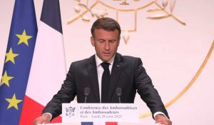 Macron : "Il y a un risque d'affaiblissement de l'Europe et de l'Occident"