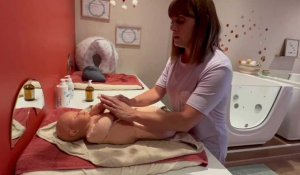 Maubeuge : Céline Van Belle, gérante d’un spa pour bébés, dévoile ses conseils de massages