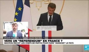 France : Emmanuel Macron reçoit les chefs de partis pour faire "avancer" le pays