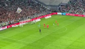 Saint-Etienne-VAFC : le penalty manqué et la réaction de Jorge Maciel pour Valenciennes