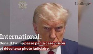 International: Donald Trump passe par la case prison  et dévoile sa photo judiciaire