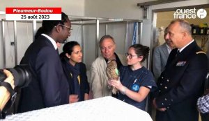 VIDÉO. Trois membres du gouvernement visitent la station LPO de l’Ile-Grande