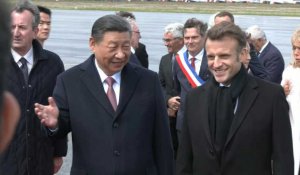 Emmanuel Macron accueille Xi Jinping dans les Hautes-Pyrénées