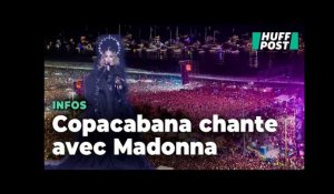 1,5 million de personnes chantent « Like a Virgin » avec Madonna sur la plage de Rio