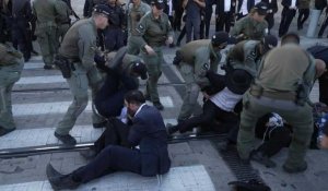 La police israélienne disperse une manifestation contre la conscription des ultra-orthodoxes