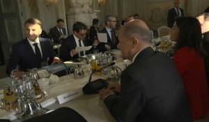 Macron en Allemagne: début de la séance de travail du Conseil franco-allemand