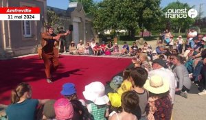 Vidéo. À Amfréville, le festival Tintamarre met le cirque à l’honneur 