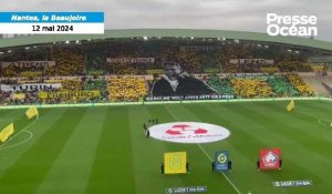 VIDÉO. FC Nantes- LOSC : le bel hommage à Thierry Tissot, président des Activ Nantes