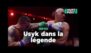 Boxe : Fury très amer après la victoire d'Usyk qui entre dans la légende