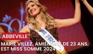 Marie Villez, Amiénoise de 23 ans, est miss Somme 2024