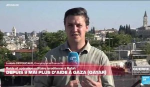 Aucune aide humanitaire dans Gaza depuis le 9 mai selon le Qatar