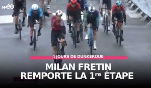 Milan Fretin remporte la 1ʳᵉ étape des 4 Jours de Dunkerque, Dunkerque - Le Touquet