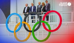 VIDÉO. JO 2024 - Les anneaux olympiques dévoilés à Paris La Défense Arena