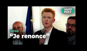 Adrien Quatennens renonce à être candidat pour ne pas pénaliser La France insoumise