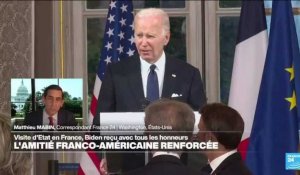 Visite d'Etat de Joe Biden en France : l'amitié franco-américaine renforcée