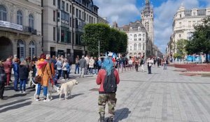 La manifestation contre l’extrême droite réuni 400 personnes à Douai