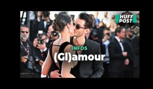 Au Festival de Cannes, Pierre Niney et sa compagne s’offrent un baiser de cinéma sur le tapis rouge