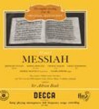 Handel: Messiah (Adrian Boult – The Decca Legacy II, Vol. 1)