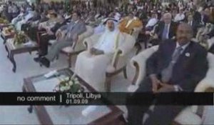 Cérémonies pour les 40 ans au pouvoir de Mouammar Kadhafi