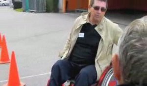 La Capelle : pas facile de rouler en fauteuil roulant