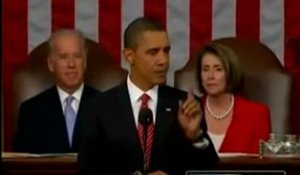 Obama se fait traiter de 'menteur' au Congrès