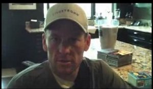 Vidéo de Lance Armstrong  après son opération