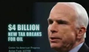 Obama dénonce les liens entre McCain et l`industrie du pét