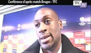 Conf de presse après match Bruges TFC
