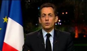 Sommet social : l'allocution de Nicolas Sarkozy